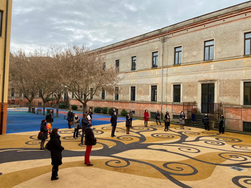 Bracciano, taglio del nastro per la scuola Tittoni