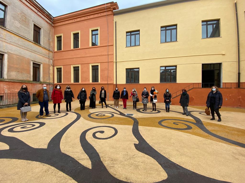 Bracciano, taglio del nastro per la scuola Tittoni