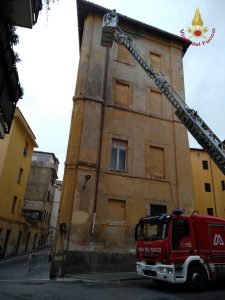Civitavecchia, senza sosta gli interventi dei Vigili del Fuoco a causa del maltempo