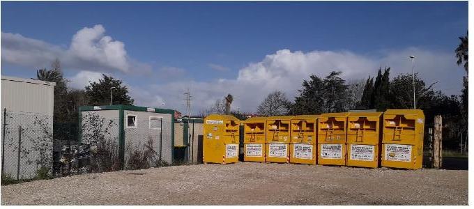 Cerveteri, contenitori stradali di abiti usati ora disponibili presso il Centro di Raccolta Comunale
