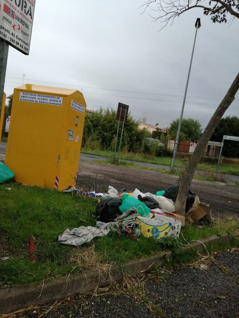 Discariche abusive a Cerveteri: la situazione peggiora