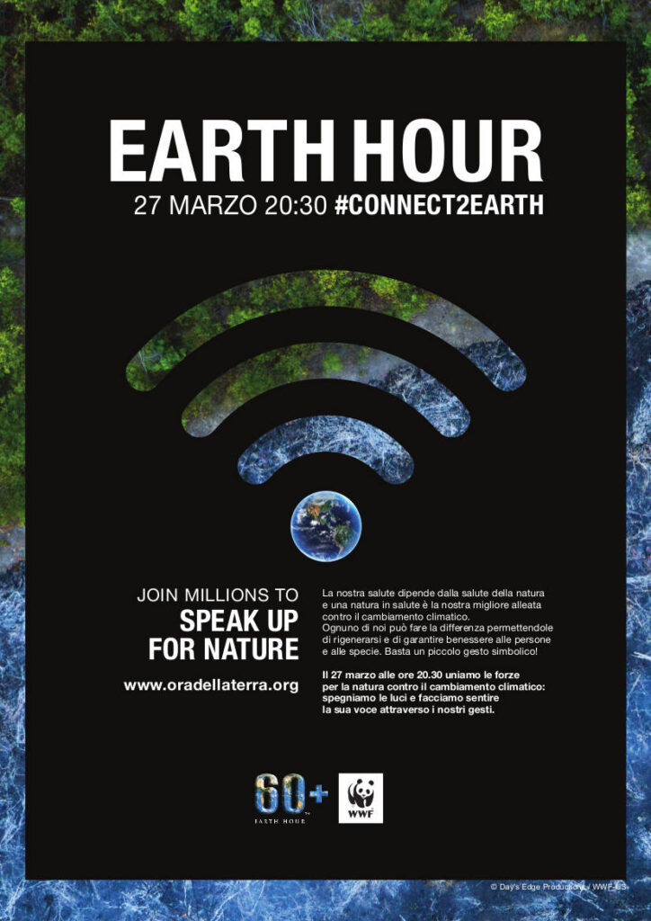 Sabato 27 marzo Wwf Earth Hour 2021 nel territorio della Città Metropolitana di Roma Capitale