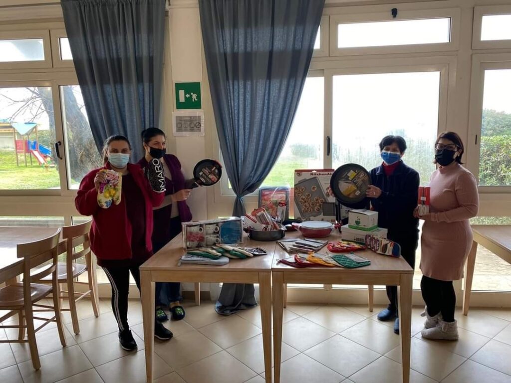 Alla Casa Ronald Palidoro nuove attrezzature della cucina