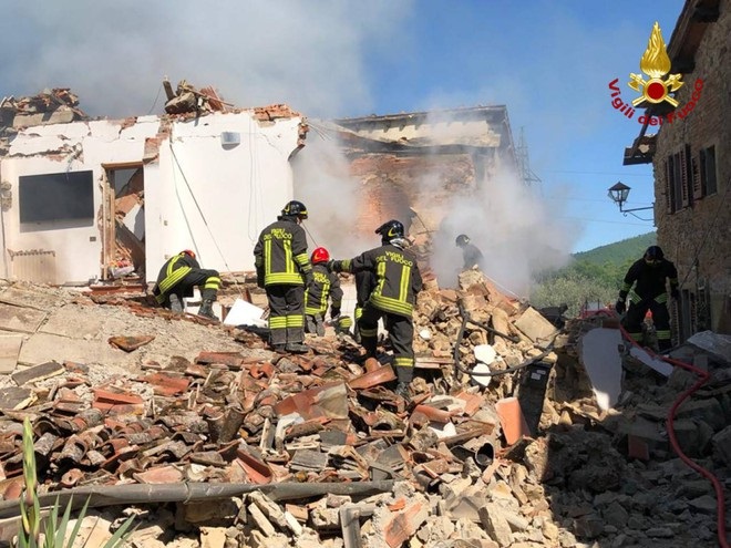 Esplosione nel Borgo di Dudda, 3 morti