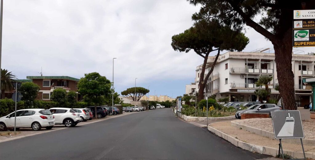 Santa Marinella, via Etruria si rifà il look