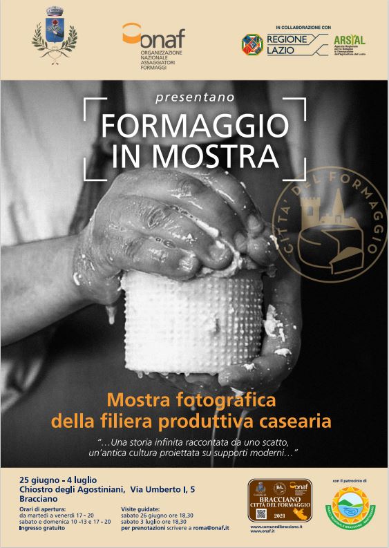A Bracciano una mostra dedicata al formaggio