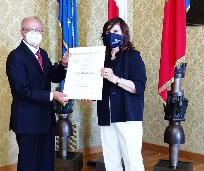 Manziana: Bruno Canzanella insignito dell'onorificenza di "Cavaliere della Repubblica"