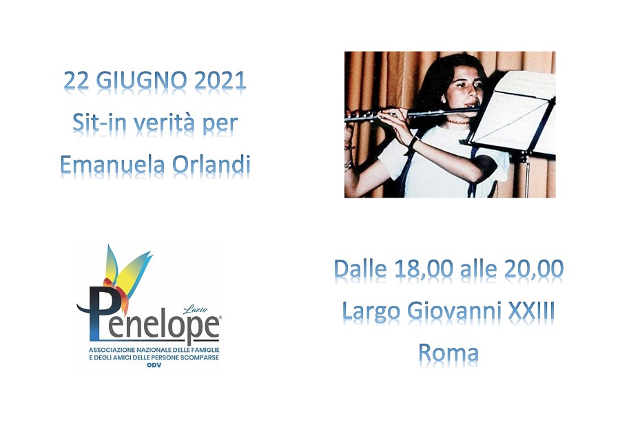 Un sit-in verità per Emanuela Orlandi