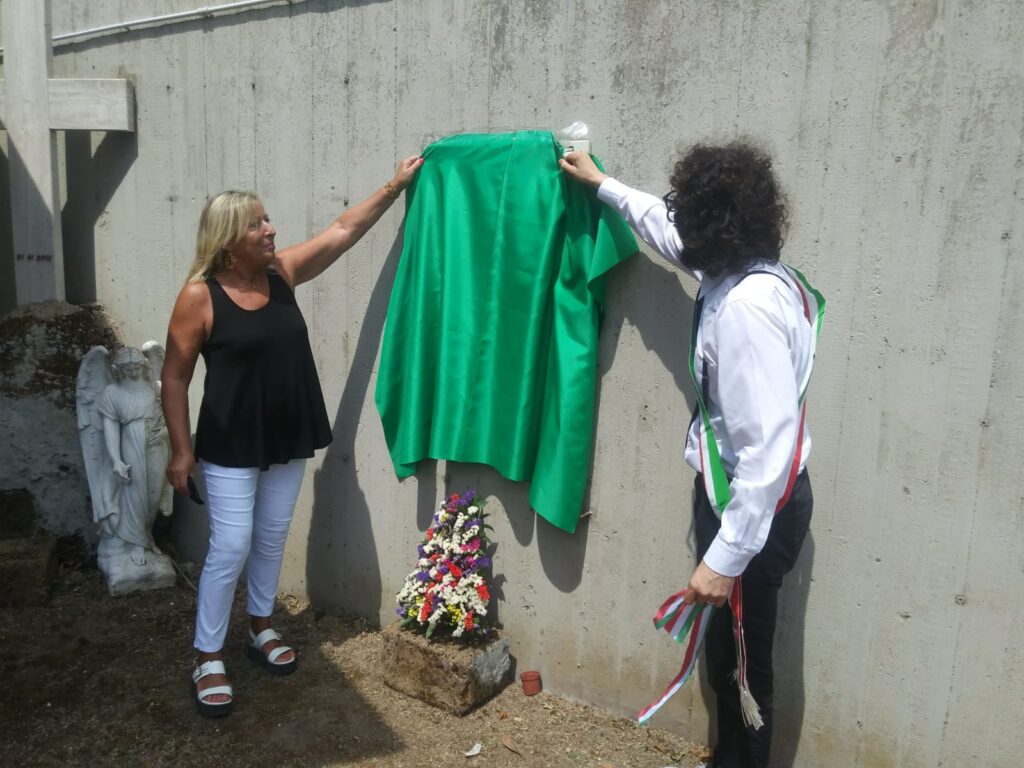 Cerveteri, svelata la targa in memoria delle vittime del Covid-19