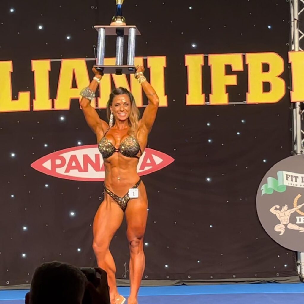 Ladispoli, Diana Carlomagno vince i campionati italiani IFBB nella categoria Wellness