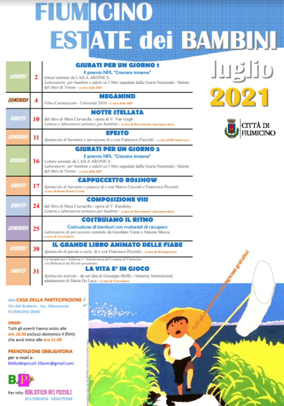 A Fiumicino l'Estate dei Bambini