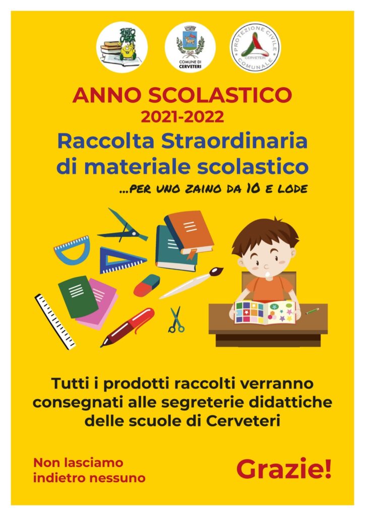 cerveteri raccolta generi alimentari