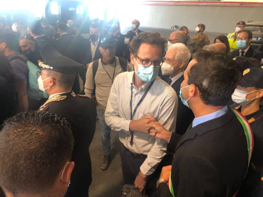 Fiumicino contingente Kabul