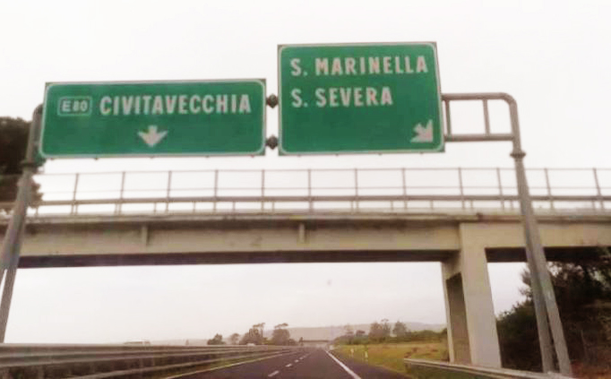 Autostrada A12, chiuso per una notte lo svincolo Santa Severa Santa Marinella
