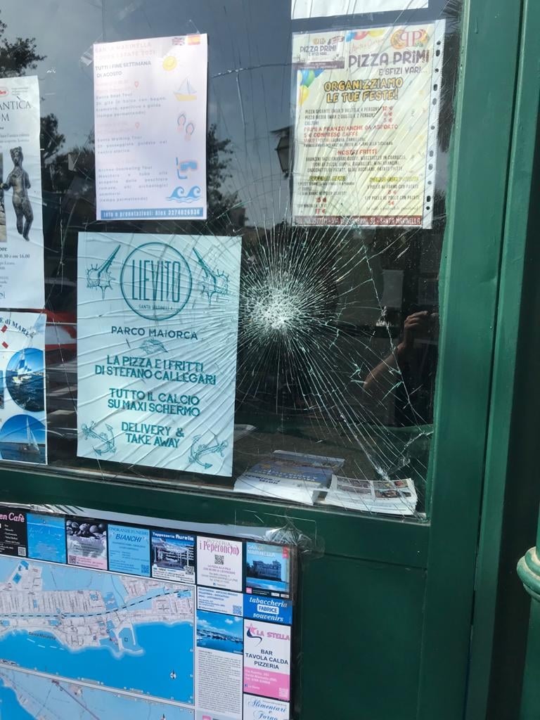 Vandalizzato Punto informazione turistica