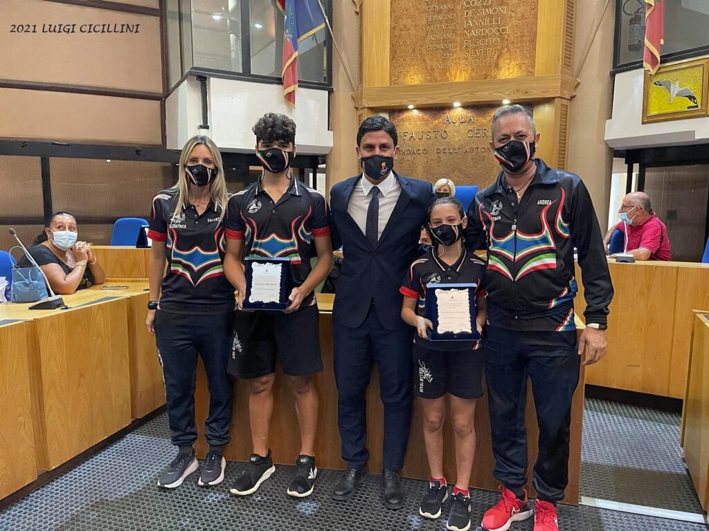 Ladispoli: la Debby Roller Team premiata dal sindaco Grando