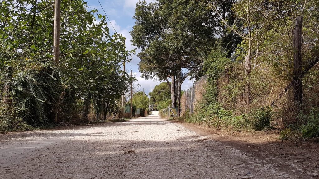 Manziana strade rurali manutenzione