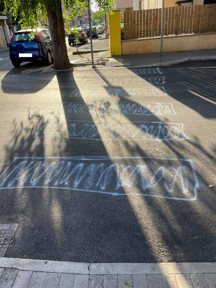 Ladispoli strisce pedonali