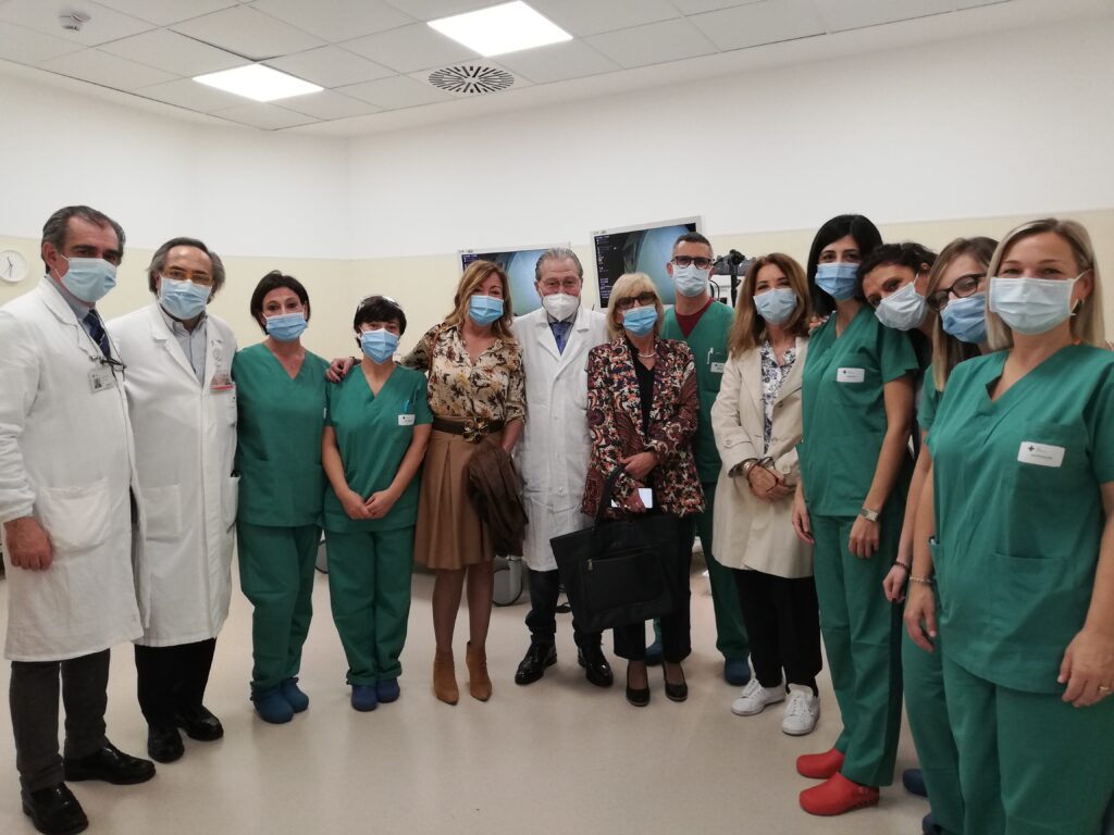 Civitavecchia ospedale Olympus Oip-1