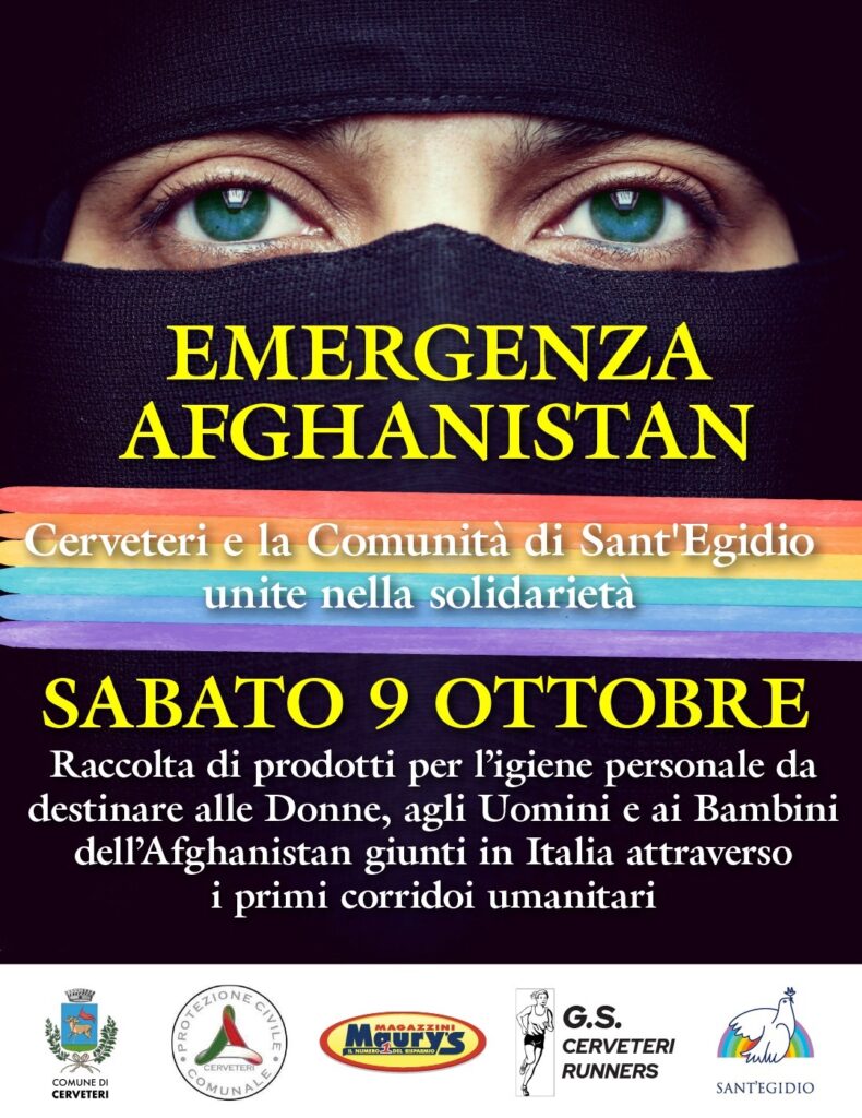 Cerveteri Sant'Egidio Afghanistan