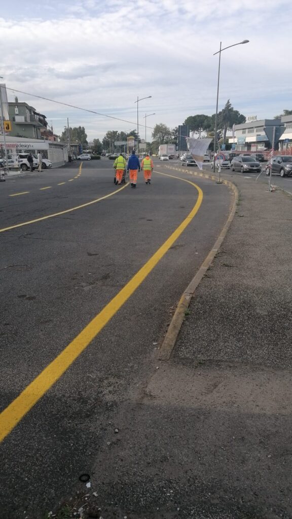 Cerveteri: la rotatoria di via Chirieletti pronta verso fine gennaio