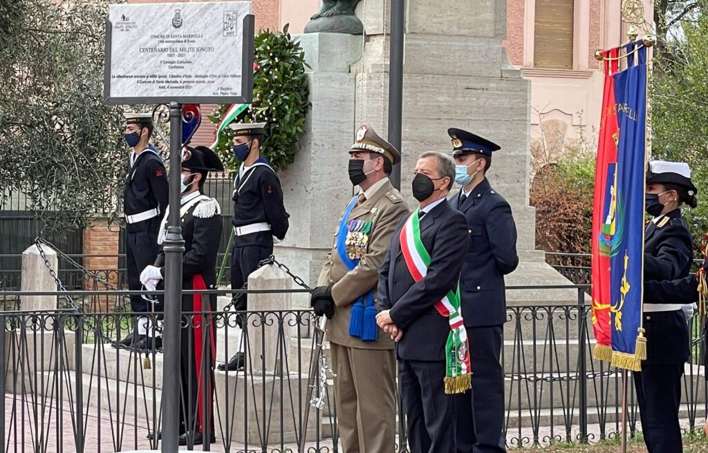 Unità d'Italia e centenario della traslazione del Milite Ignoto: solenne cerimonia a Santa Marinella