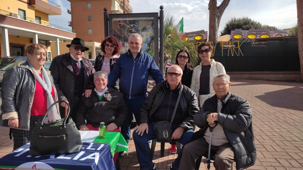 Ladispoli: i consiglieri comunali del Circolo “Giorgio Almirante” scendono in piazza