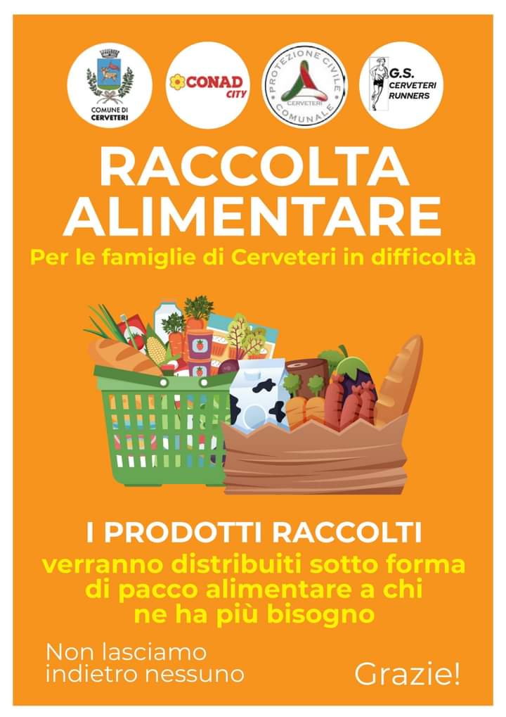 Cerveteri maxi raccolta alimentare