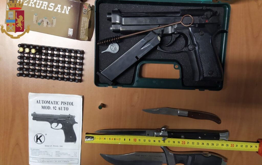 Minaccia aggravata 25enne guai