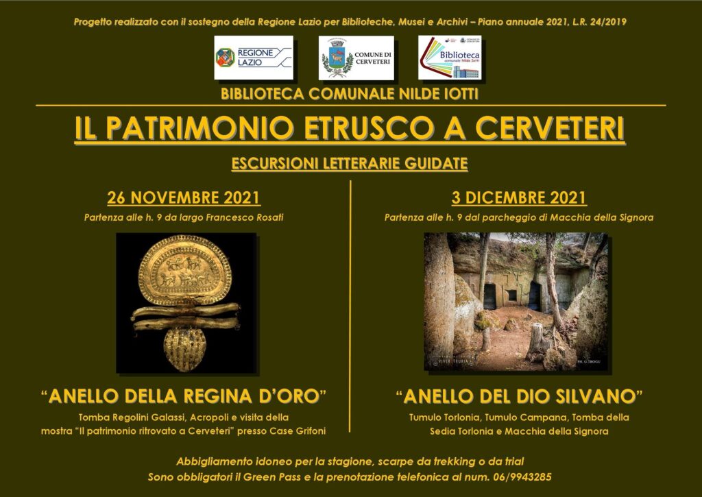 Cerveteri visite siti archeologici