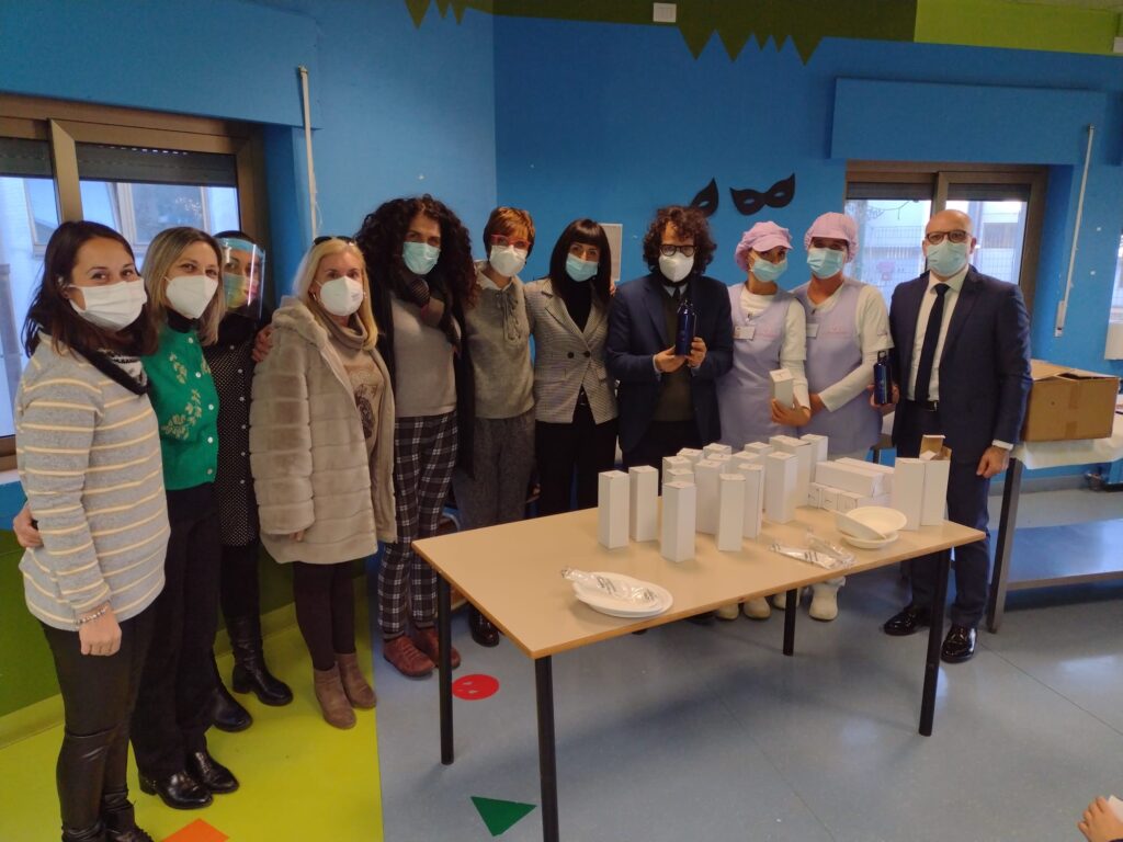 Cerveteri borracce scuole plastica