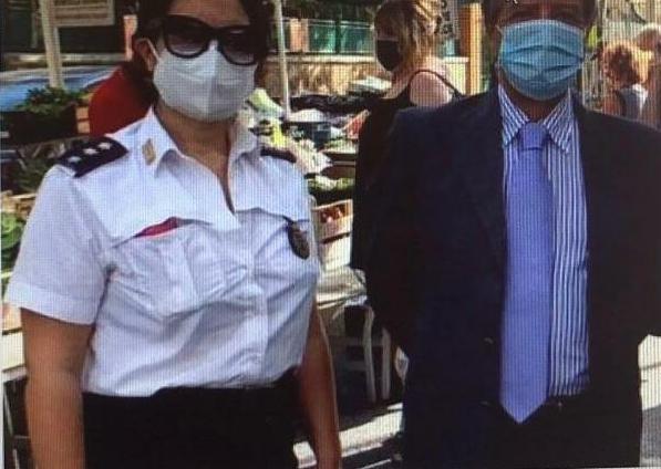 Santa Marinella mascherina mercato