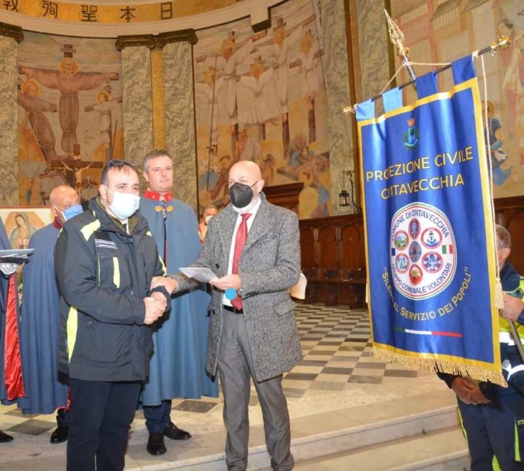 Civitavecchia medaglia Protezione civile