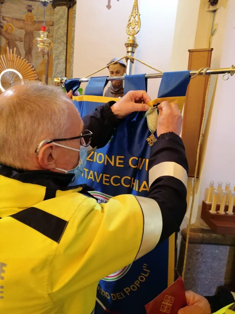 Civitavecchia medaglia Protezione civile