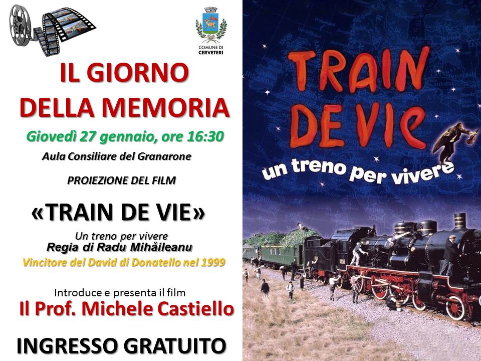 Giorno della Memoria, a Cerveteri il film “Train de Vie – un treno per vivere”