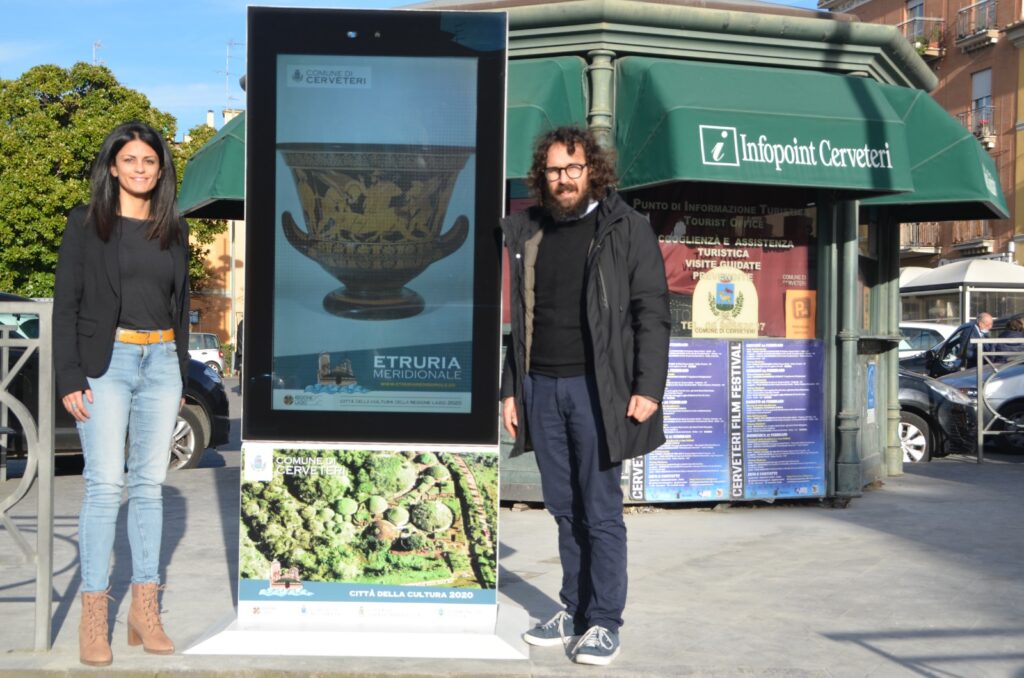 totem interattivi Marina Cerveteri