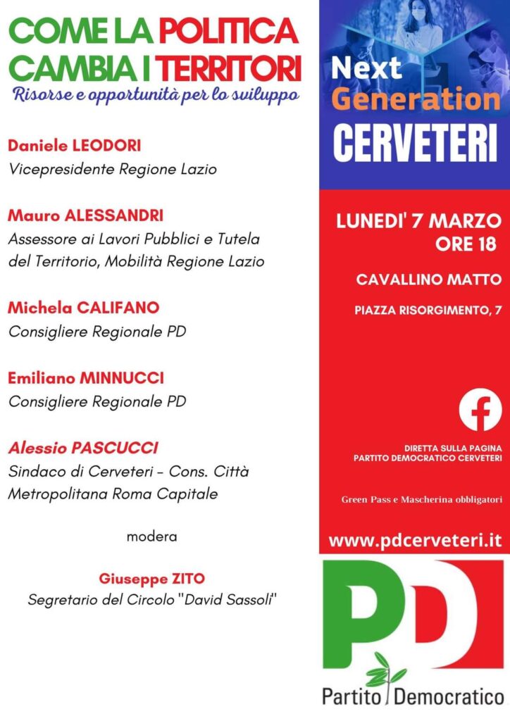 Cerveteri politica cambia territori