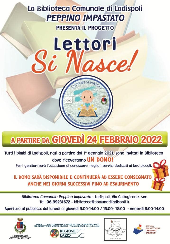 biblioteca Ladispoli Lettori nasce