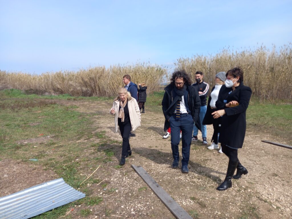 Ladispoli, il Sindaco Pascucci in sopralluogo all'Alberghiero