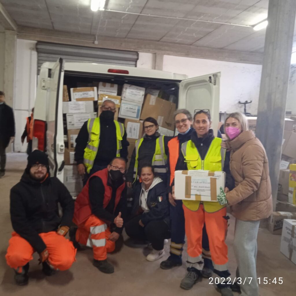 Guerra Ucraina deposito Bracciano