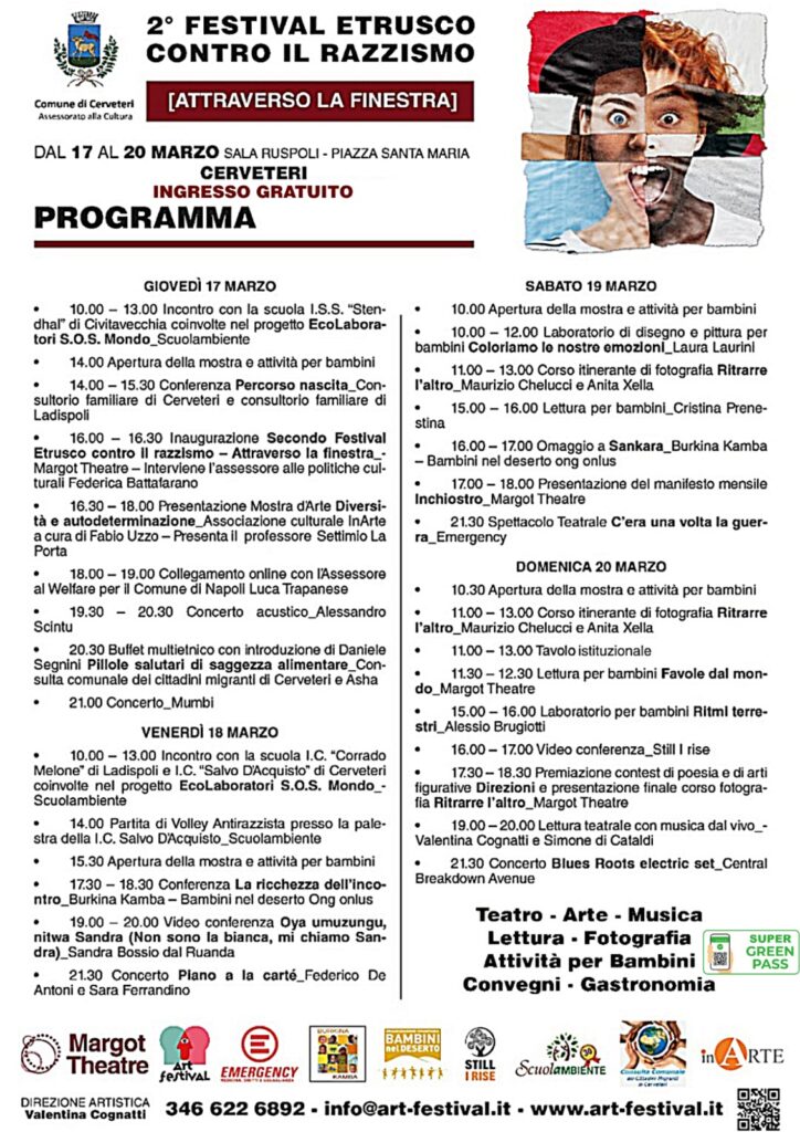 festival razzismo cerveteri