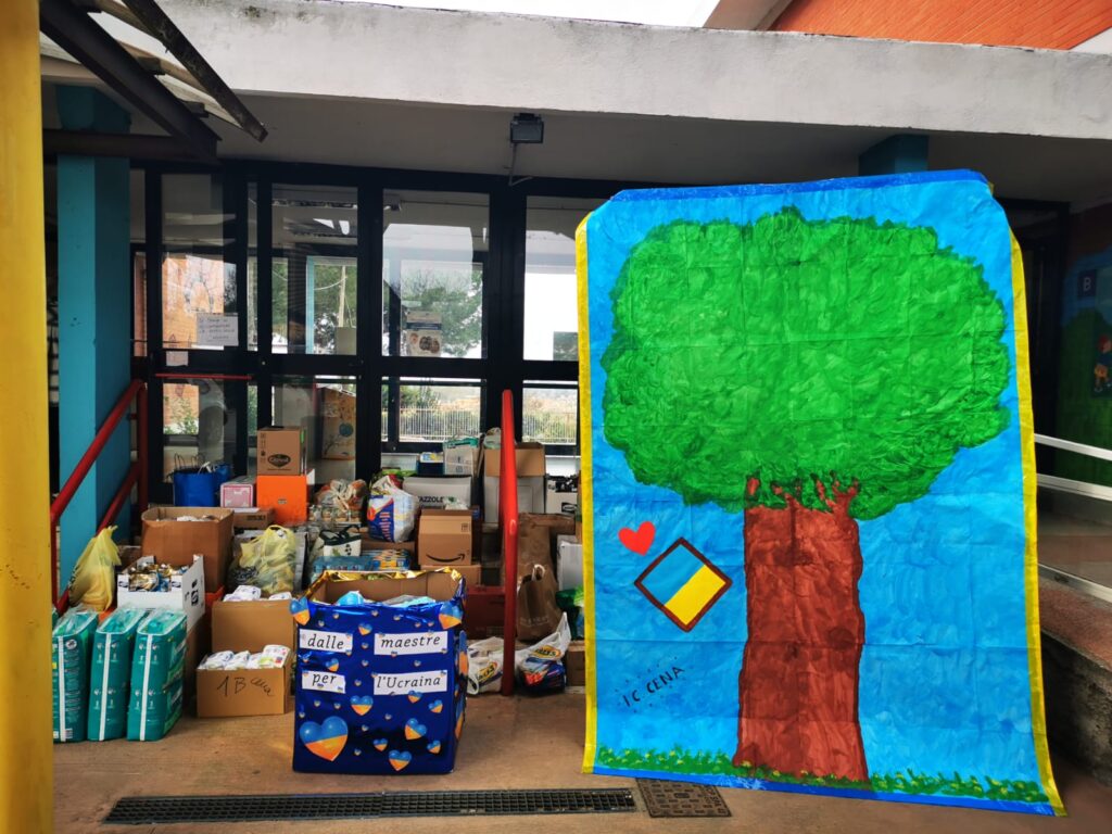 Cerveteri solidarietà Cena ucraini