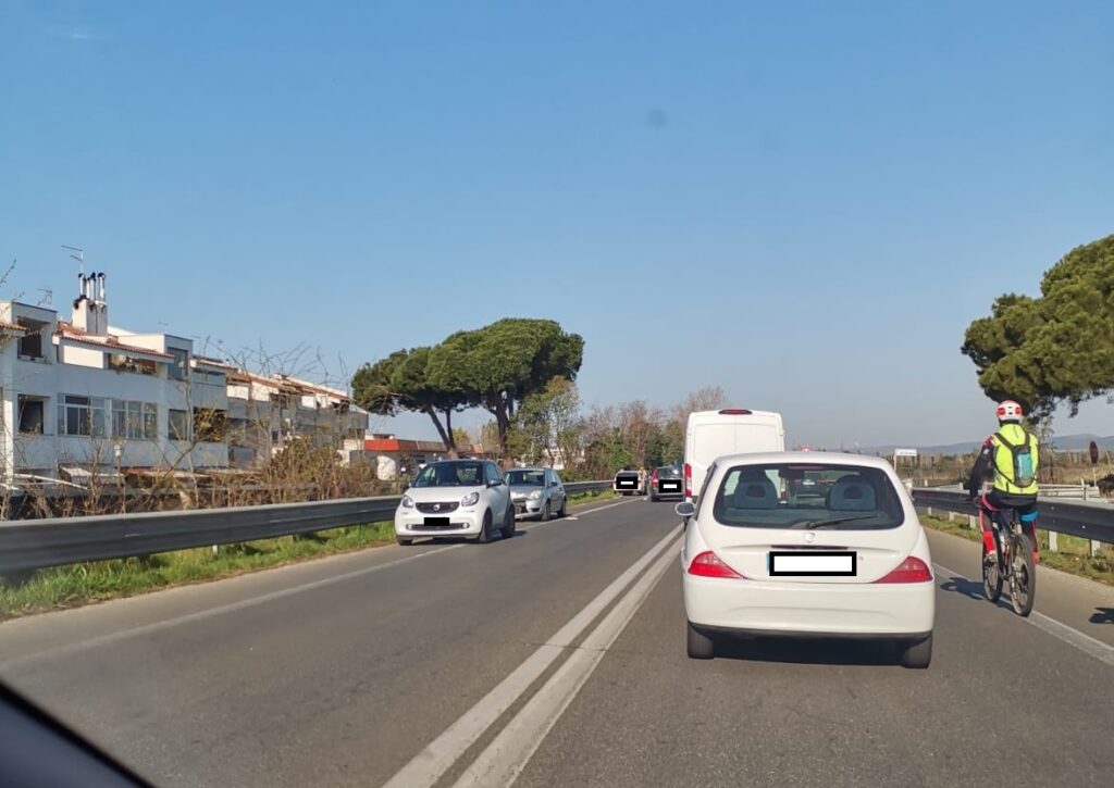 Cerveteri scontro auto Aurelia