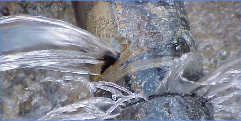 Ladispoli condotta acqua gelo