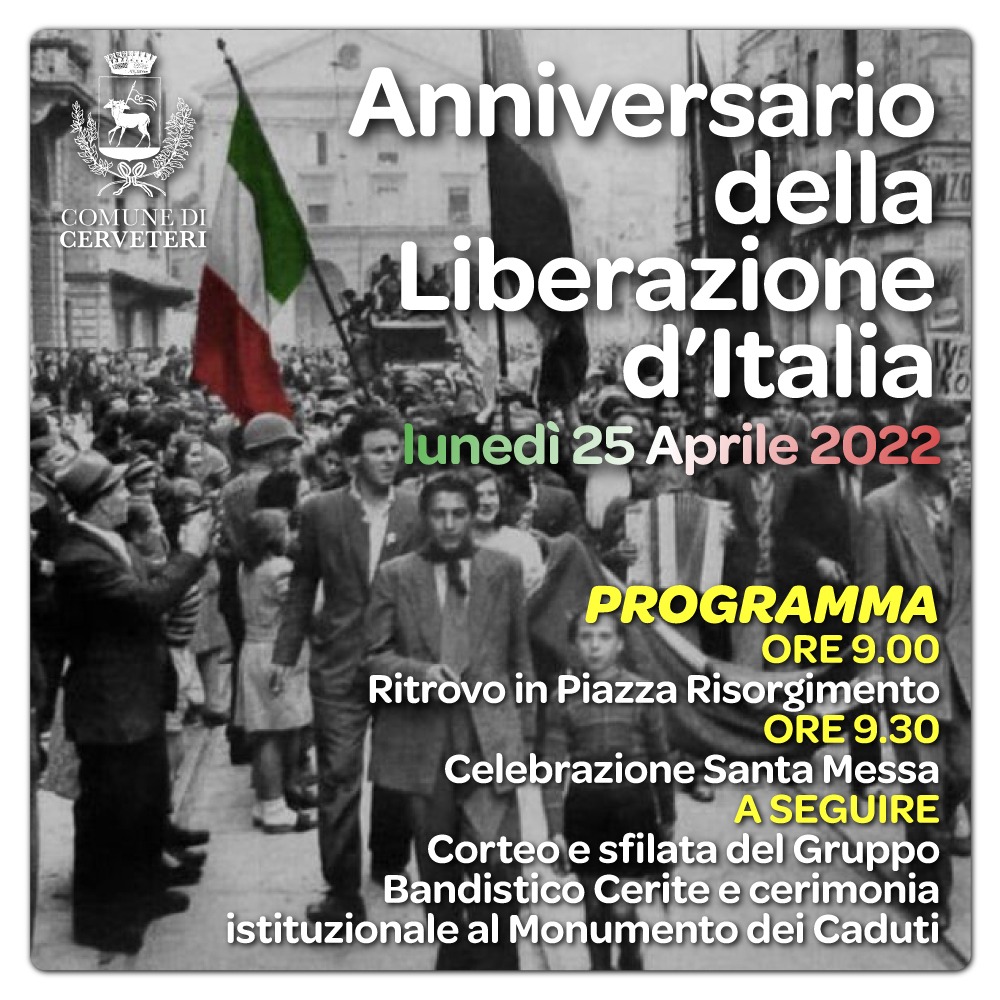 Cerveteri, 25 Aprile: "ora e sempre, resistenza!"