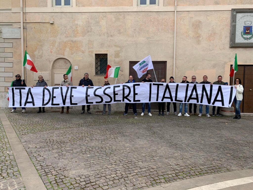 Flash mob Fiumicino Ita