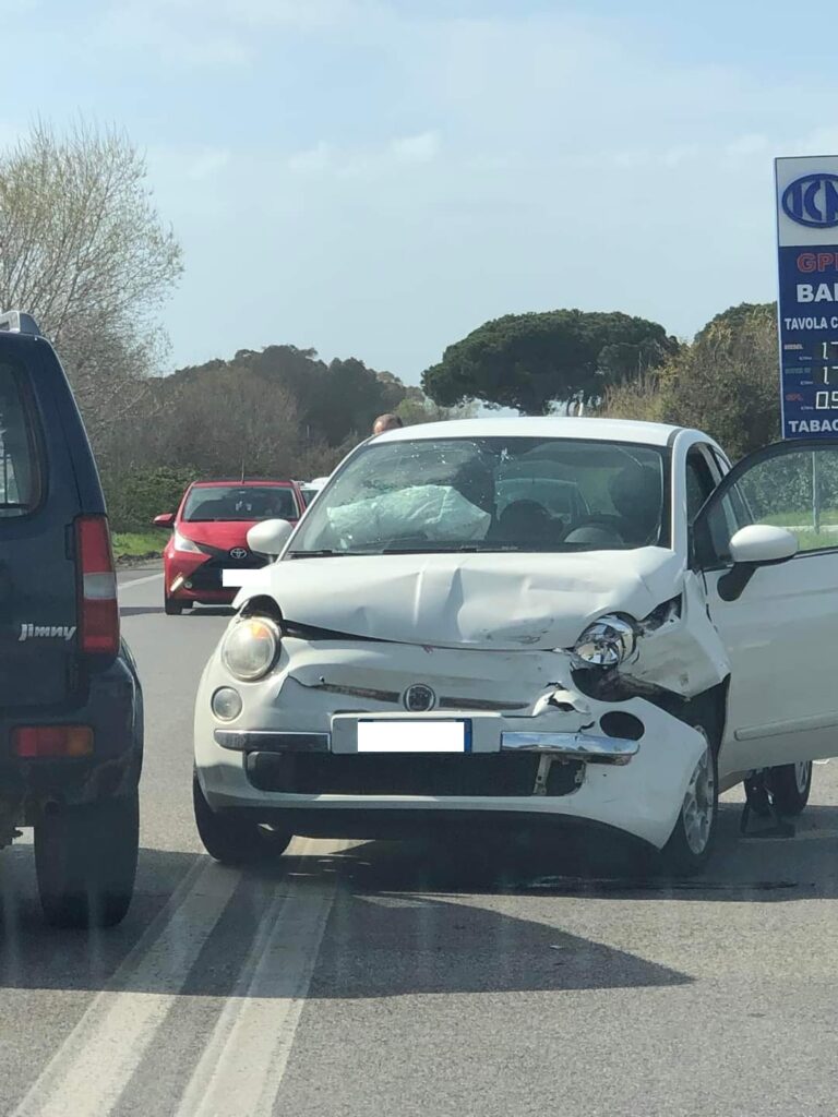 Ladispoli incidente Aurelia ribalta