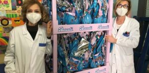 La Figc dona uova di Pasqua al Bambin Gesù di Palidoro, Santa Marinella e Roma