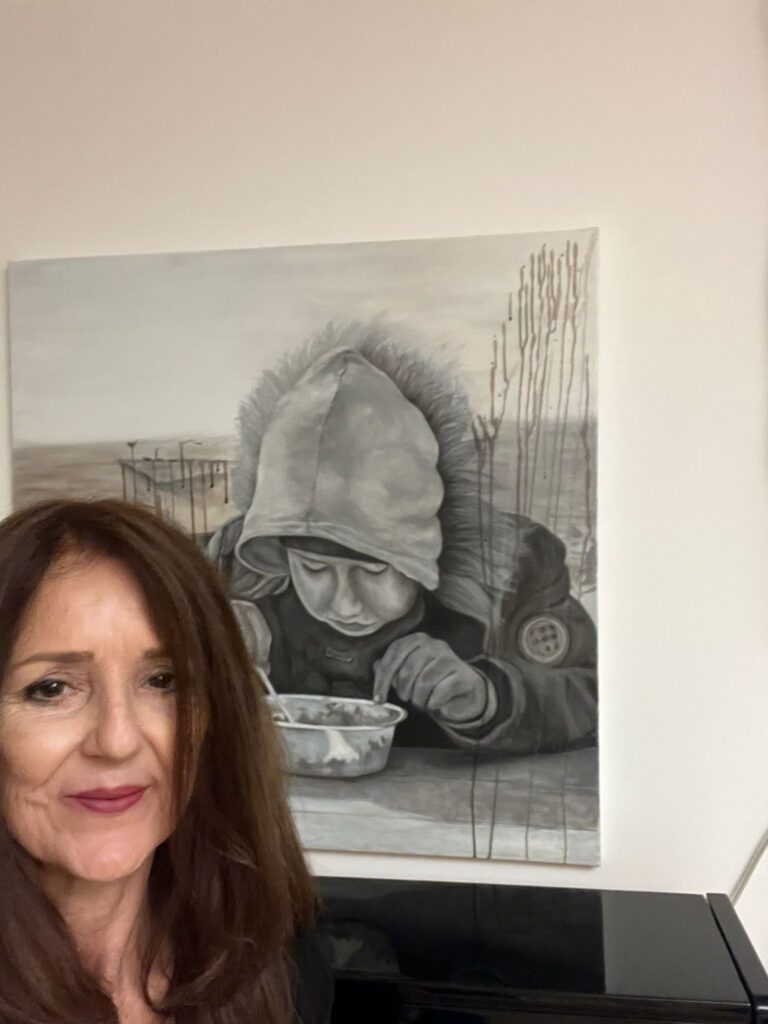 L’arte della pittrice Simonetta Sabatini in nome della solidarietà