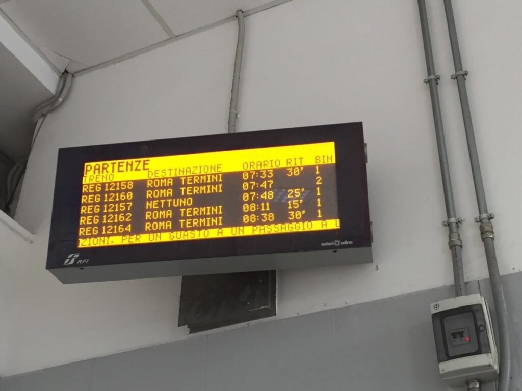 aggiornamento sistemi monitor stazioni